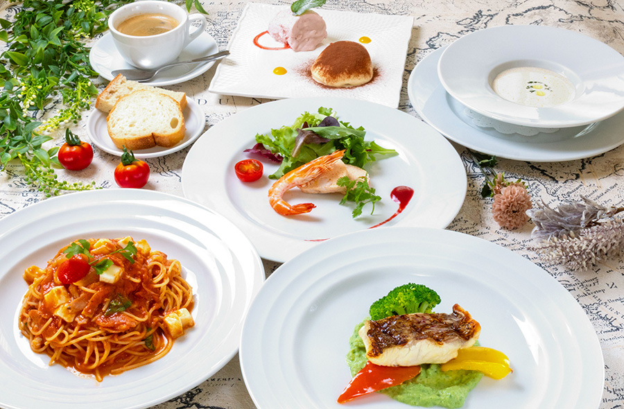 ガウダンテハーバーランド神戸店　おすすめ冬の特別ランチコース「ディアリオコース」