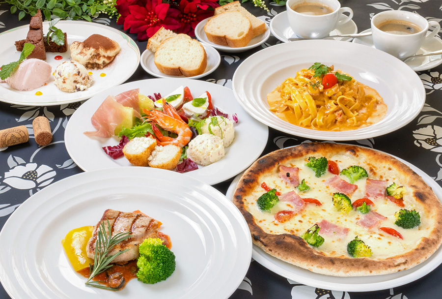 オステリアガウダンテ神戸ハーバーランド店おすすめ冬のペアコース